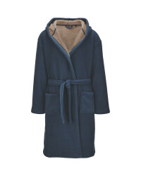 Avenue Men's Dressing Gown - Navy