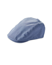 Men's Chambray Flat Cap