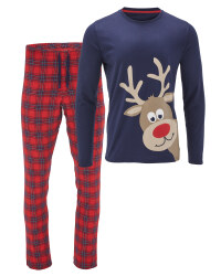 Men's Reindeer Christmas Pyjamas