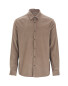Men's Corduroy Shirt - Brown