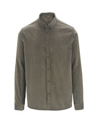 Men's Corduroy Shirt - Green