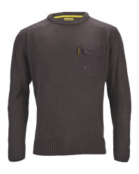 Men's Crew Neck Pullover - Charcoal