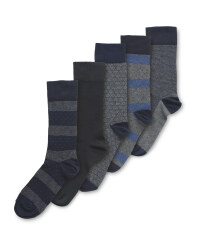 Men's Patterned Socks 5-Pack