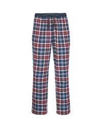 Men's Flannel Lounge Pants Navy/Red