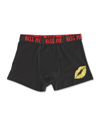 Mens Avenue Gold Lips Hipsters