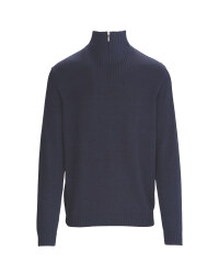 Men's Half-Zip Sweater Blue