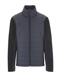 Men's Hybrid Knitted Jacket