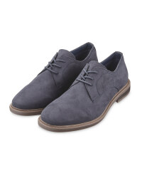 Men's Navy Laced Comfort Shoes