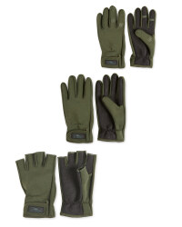Men's Neoprene Fishing Gloves - ALDI UK