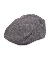 Men's Plain Herringbone Winter Hat