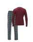 Men's Red Flannel Pyjamas