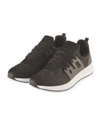 Crane Men's Running Trainers - Black
