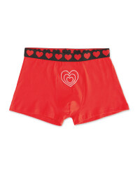 Men's Silver Heart Avenue Hipsters