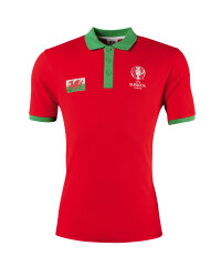 Men's Wales UEFA Football Polo Shirt