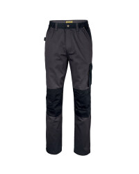 Men's Work Trousers Long 33" - Grey / Black