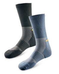 Men's Workwear Cordura Socks - Black/Grey