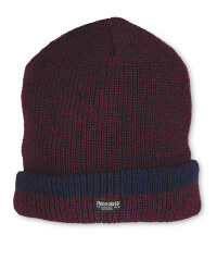 Men's Workwear Knitted Twist Hat - Burgundy