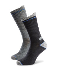 Men's Workwear Socks - Black / Grey