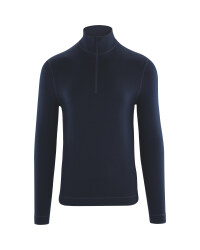 Men's Merino Wool Zip Neck Top