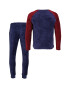 Men's Blue & Red Loungewear Set