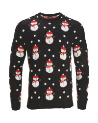 Men's Snowman Christmas Jumper