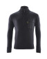 Mens 1/4 Zip  Workwear Pullover - Black
