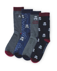 Men's Star Wars Socks 4 Pack