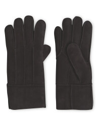 Avenue Men's Black Lambskin Gloves