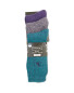 Men's Chunky Socks 3 Pack - Blue/Grey/Purple