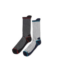 Workwear Socks 2 Pack - Teal/Red