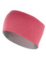 Merino Cycling Headband - Pink / Grey