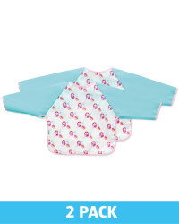 Mermaid Feeding Bibs 2 Pack