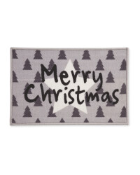 Merry Christmas Washable Mat