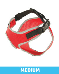 Pet Collection Mesh Pet Harness - Red