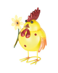 Metal Animal Garden Ornament Hen