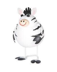 Metal Animal Garden Ornament Zebra
