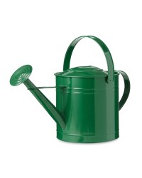 Gardenline Metal Round Watering Can - Green