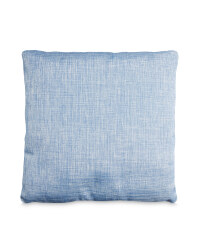 Metallic Blue Vintage Cushion