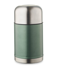 Metallic Food Flask - Dark Green