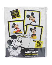 Mickey Smile Cross Stitch Kit