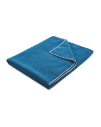 Adventuridge Camping Towel - Blue/Grey