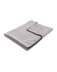 Adventuridge Camping Towel - Grey/Black