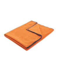 Adventuridge Camping Towel - Orange/Grey