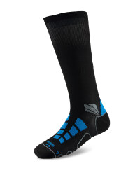 Mid Compression Running Socks - Black/Blue