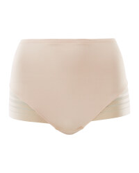 Avenue Mid Waist Ladies Briefs - Nude