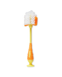 Milk Bottle Brush - Yellow/Orange