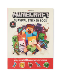 Minecraft Survival Sticker Book