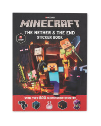 Minecraft The Nether Sticker Book