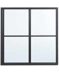Kirkton House Black Grid Mirror