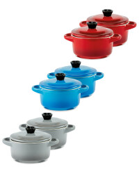 Mini Casserole Stoneware 2 Pack